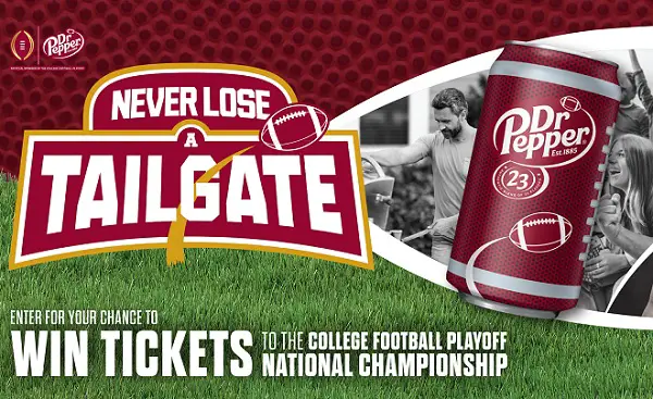 The 2026 Dr Pepper Football Kickoff Sweepstakes: Win an $8,500 Las Vegas Football Trip
