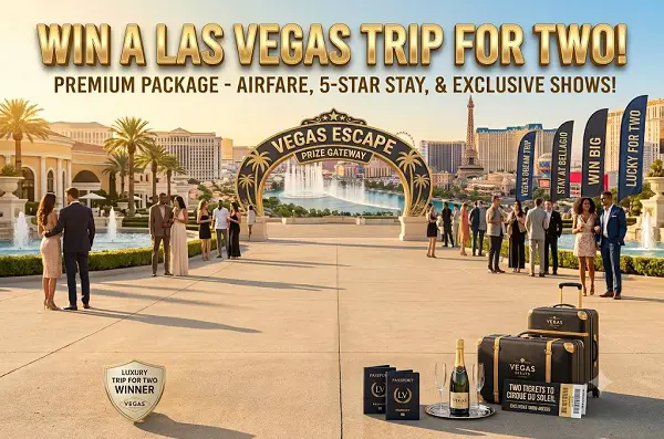 2026 Express Flyaway Sweepstakes: Win a $6,750 Las Vegas Trip for Two