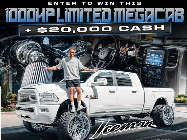 Win a 2025 Ram 2500 Limited Plus $20,000 Cash!
