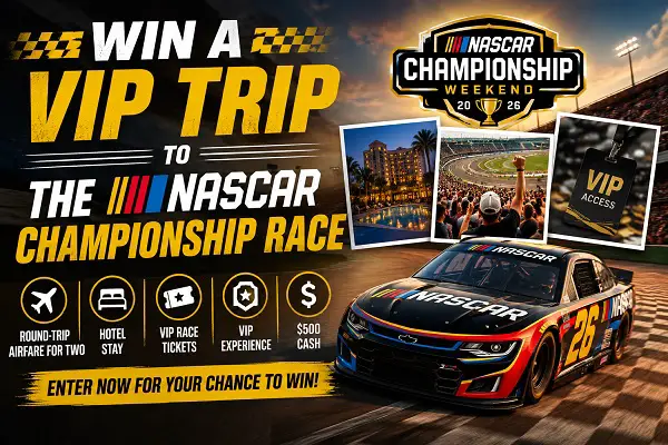 The Graza x NASCAR Championship Sweepstakes: Win a $10,000 NASCAR Race Trip
