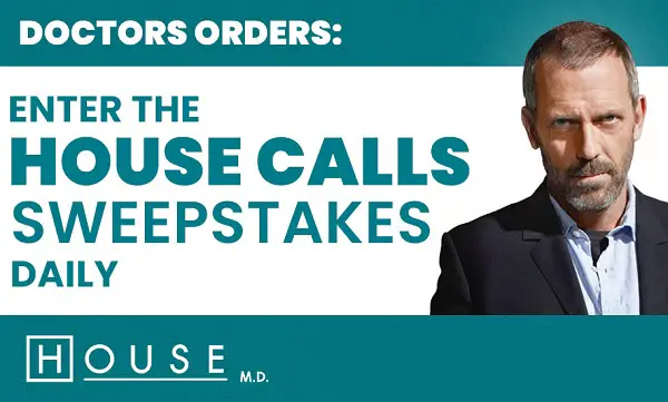 GREAT Entertainment Television House Calls Sweepstakes: Win Up to $1,000 in Gift Cards