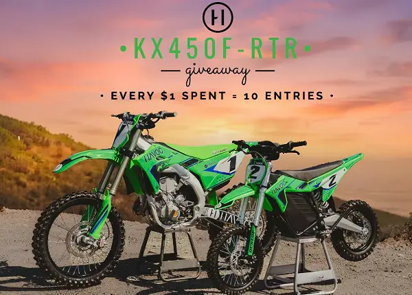 Win a 2026 Kawasaki KX450F in the Havoc Racing Giveaway