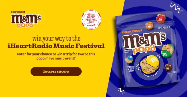 Win a $3,500 Las Vegas Trip to the 2026 iHeartRadio Music Festival
