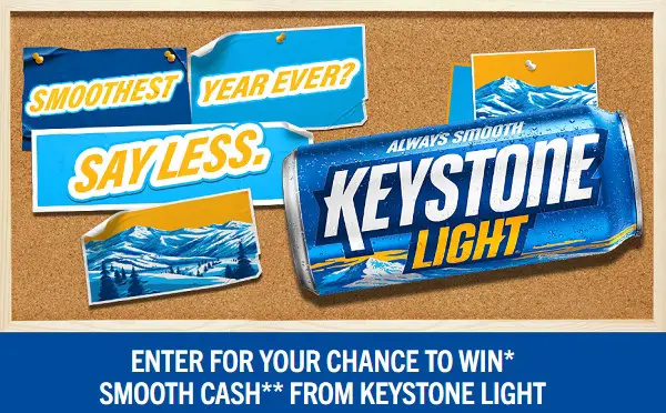 Keystone Light Near Campus Sweepstakes: Win $100 Venmo Prizes [90 Winners]