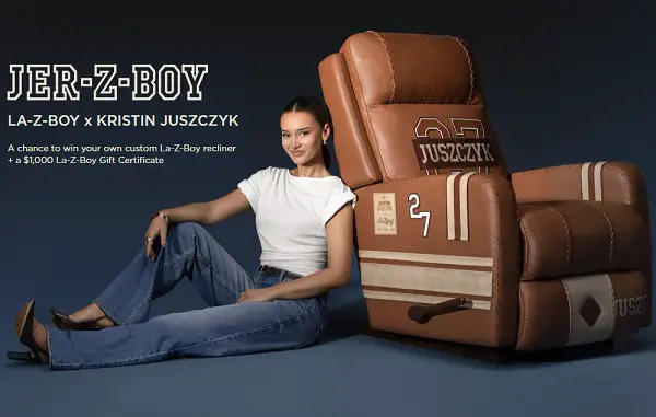 La-Z-Boy Jer-Z-Boy Sweepstakes – Win a Customized Chair & $1,000 Gift Certificate