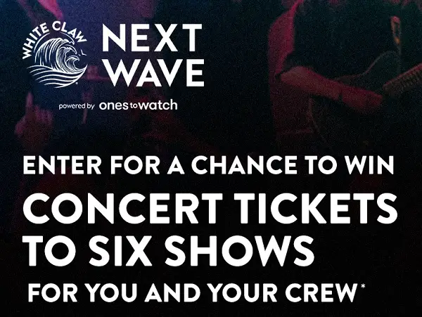 Win Tickets to Up to 6 Live Nation Concerts in the Next Wave Giveaway