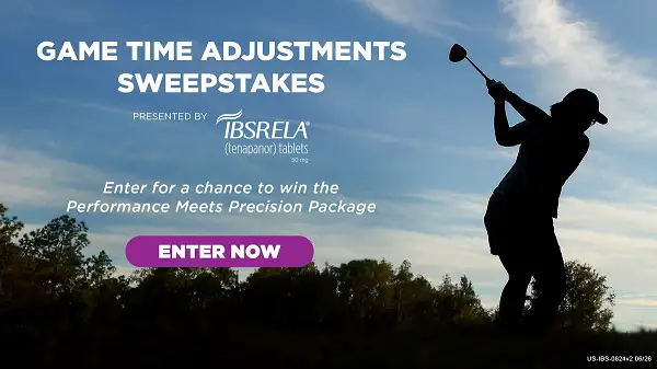 Game Time Adjustments Sweepstakes: Win a $12,204 Golf Package