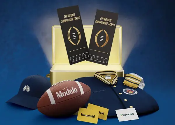Modelo College Football Playoff 2026 Sweepstakes: Win Championship and Bowl Game Trips [281 Winners]