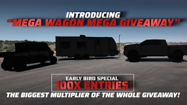 Murphy’s MD Mega Wagon Sweepstakes: Win a Ram 3500, Trailer, UTV + $20,000 Cash
