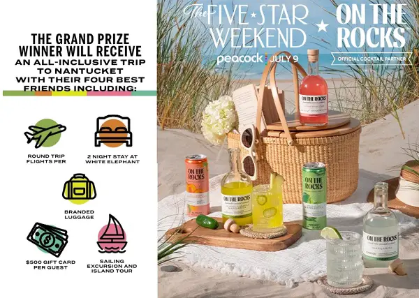 Win a Nantucket Five-Star Weekend Getaway & Premium Prize Packages (70 Winners)