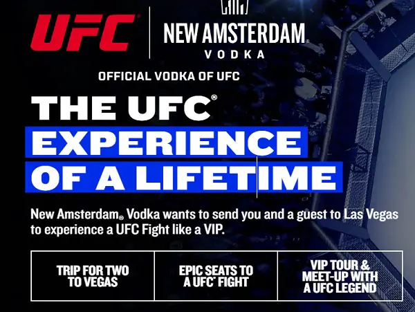 NAV x UFC VIP Sweepstakes: Win a $6,200 Las Vegas UFC Experience
