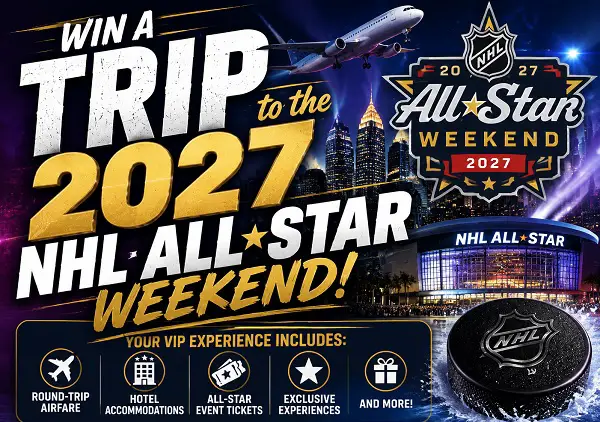 Win a Trip to the 2027 Honda NHL All-Star Weekend!