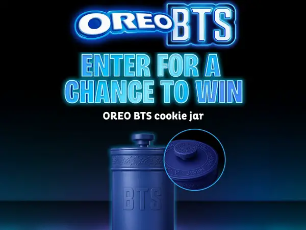 2026 OREO Cookie Jar Sweepstakes: Win One of Two $1,000 Cash Prizes