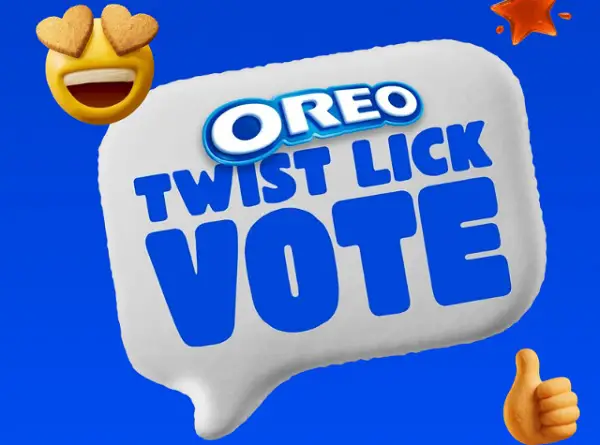 2026 OREO Flavor Vote Sweepstakes – Win a 1-Year Supply of OREO Cookies