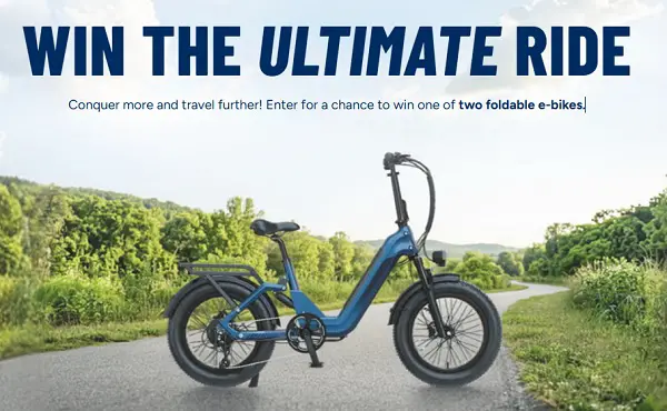 PenFed Ultimate Ride Giveaway 2026: Win a Heybike Comfort Ranger Ebike