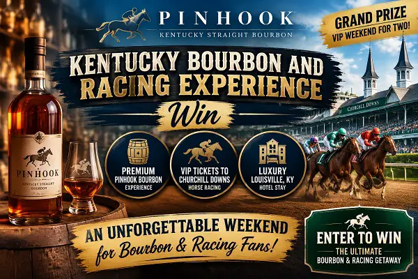 Pinhook's Kentucky Bourbon and Racing Experience – Win a $3,500 Trip for Two