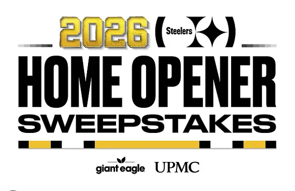 2026 Pittsburgh Steelers Home Opener Sweepstakes: Win a Steelers Game Trip