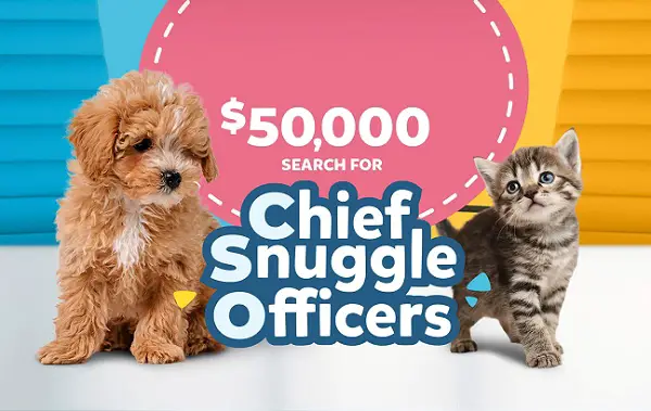 Purina Chief Snuggle Officer Contest 2026: Win $25000 Cash