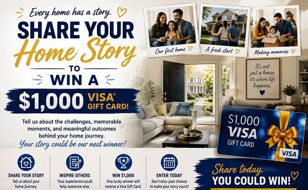 Stories That Move You Contest: Win One of Five $1,000 Visa Gift Cards