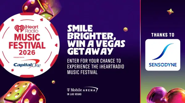 iHeartRadio Music Festival Sensodyne Sweepstakes – Win an $8,400 Las Vegas Trip
