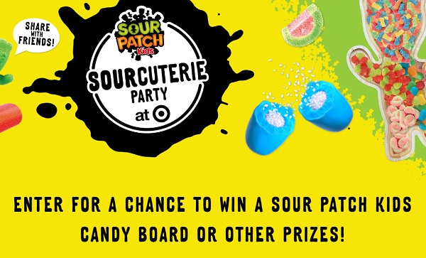 SOUR PATCH KID Candy-Cuterie Party Sweepstakes – Win Cash & Candy-Themed Prizes