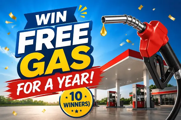 Tinker Federal Credit Union - Win Gas for a Year Sweepstakes 2026! (10 Winner)