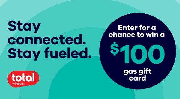 Win a $100 Total Wireless Prepaid Debit Card (90 Winners)
