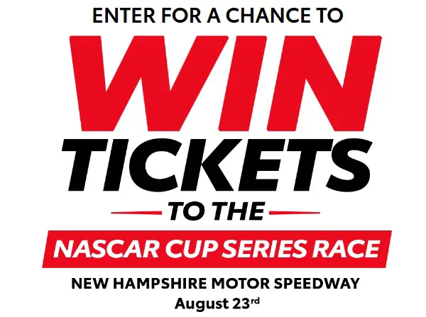 NASCAR Ticket Sweepstakes: Win a Toyota Race Day VIP Package [128 Winners]