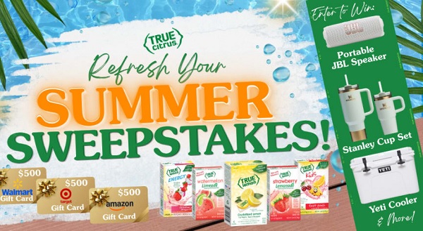 Refresh Your Summer Sweepstakes 2026 – Win Gift Cards, Outdoor Gear & More!