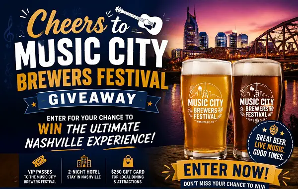 Win a Nashville Brewers Festival VIP Getaway!