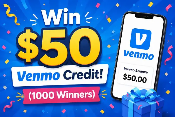 Whiskey Shopper Sweepstakes – Win a $50 Venmo Credit! (1000 Winners)