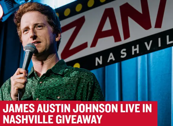 Win a James Austin Johnson Nashville Getaway!