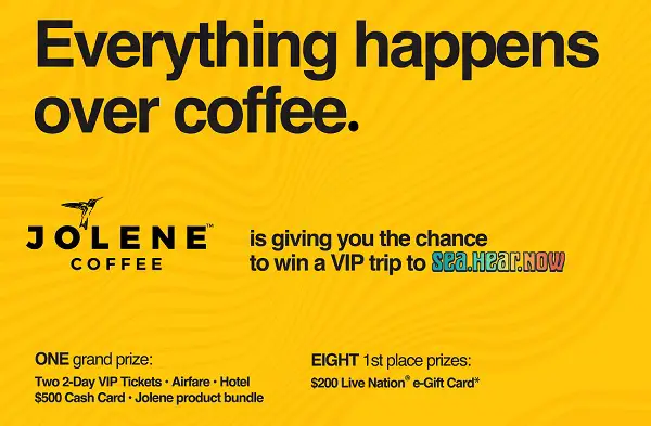 Win a VIP Sea.Hear.Now Festival Trip and Live Nation Gift Cards!