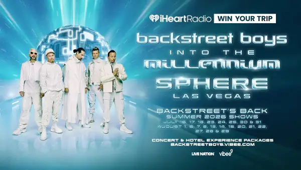 iHeartRadio & Backstreet Boys Vegas Getaway Sweepstakes – Win a $4,500 VIP Trip