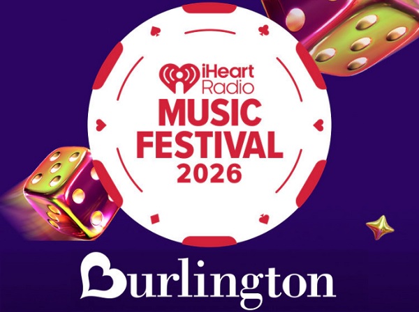 Win a 2026 iHeartRadio Music Festival Trip for 2 from Burlington