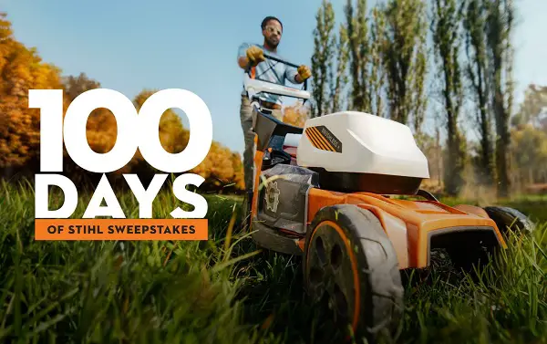 100 Days of STIHL Sweepstakes – Win a $1,000 STIHL Product Certificate