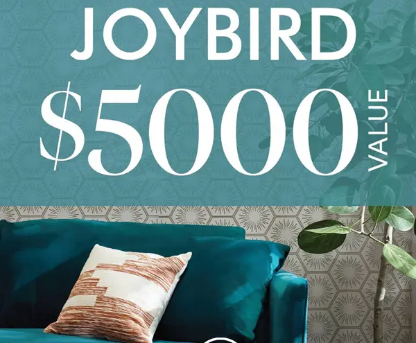 Win A $5,000 Joybird Giveaway