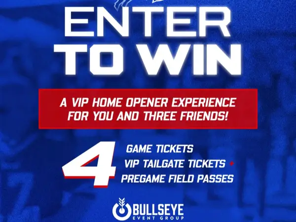 Win The Home Opener VIP Tailgate Sweepstakes