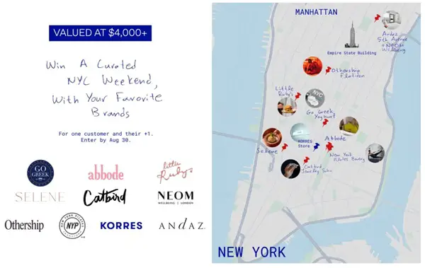 Win The KORRES Curated NYC Weekend Sweepstakes