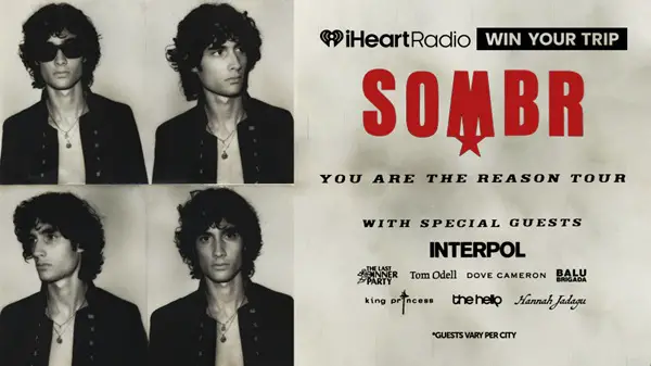 Win The Sombr Insider Experience Sweepstakes