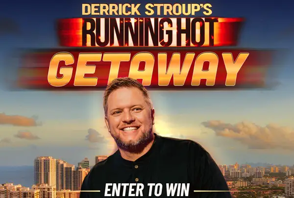 Win Derrick Stroup’s Running Hot Getaway Giveaway