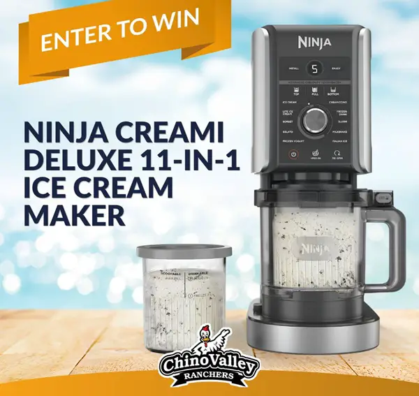 Win Chino Valley Ranchers: Ninja Creami Giveaway