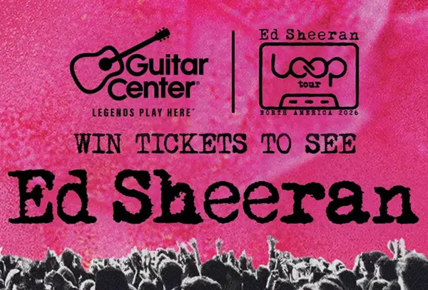 Win ED Sheeran Loop Tour Flyaway Sweepstakes