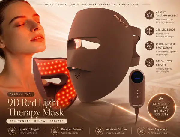 Win A DreamyTouch 9D LED Light Therapy Mask Giveaway