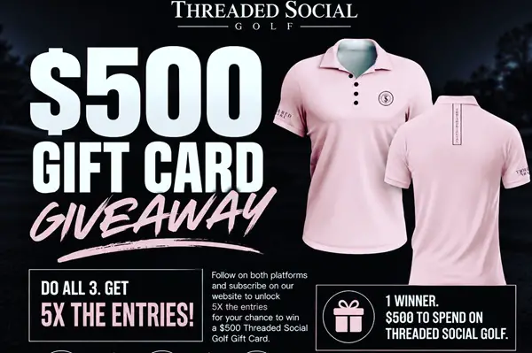 Win Threaded Social Golf: $500 Gift Card Giveaway