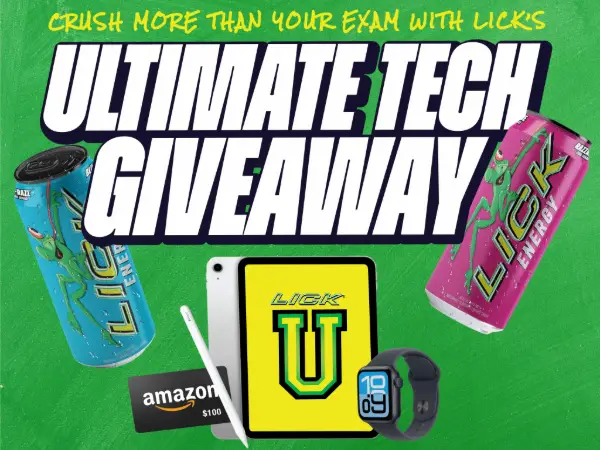 Win LICK Energy: Ultimate Tech Giveaway
