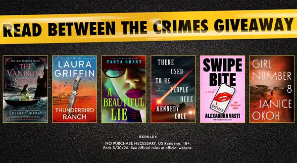 Win Read Between the Crimes Giveaway