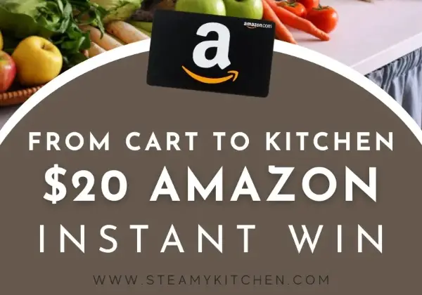 Win $20 Amazon Gift Card from Cart to Kitchen Instantly