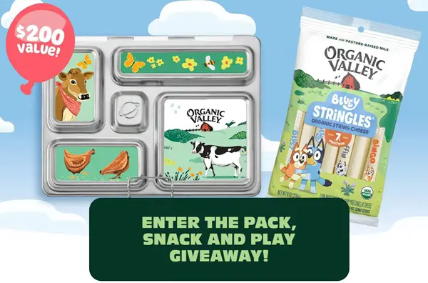 Win The Organic Valley Pack, Snack, and Play Giveaway