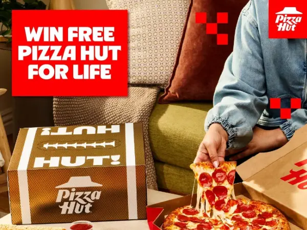 Pizza Hut Feeds QB Sweepstakes: Win 1 Million Hut Rewards Points